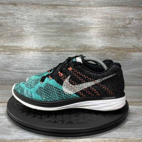Nike Women's Flyknit Lunar 3 698182-008 Athletic Sneakers Size 7 - Picture 1 of 9